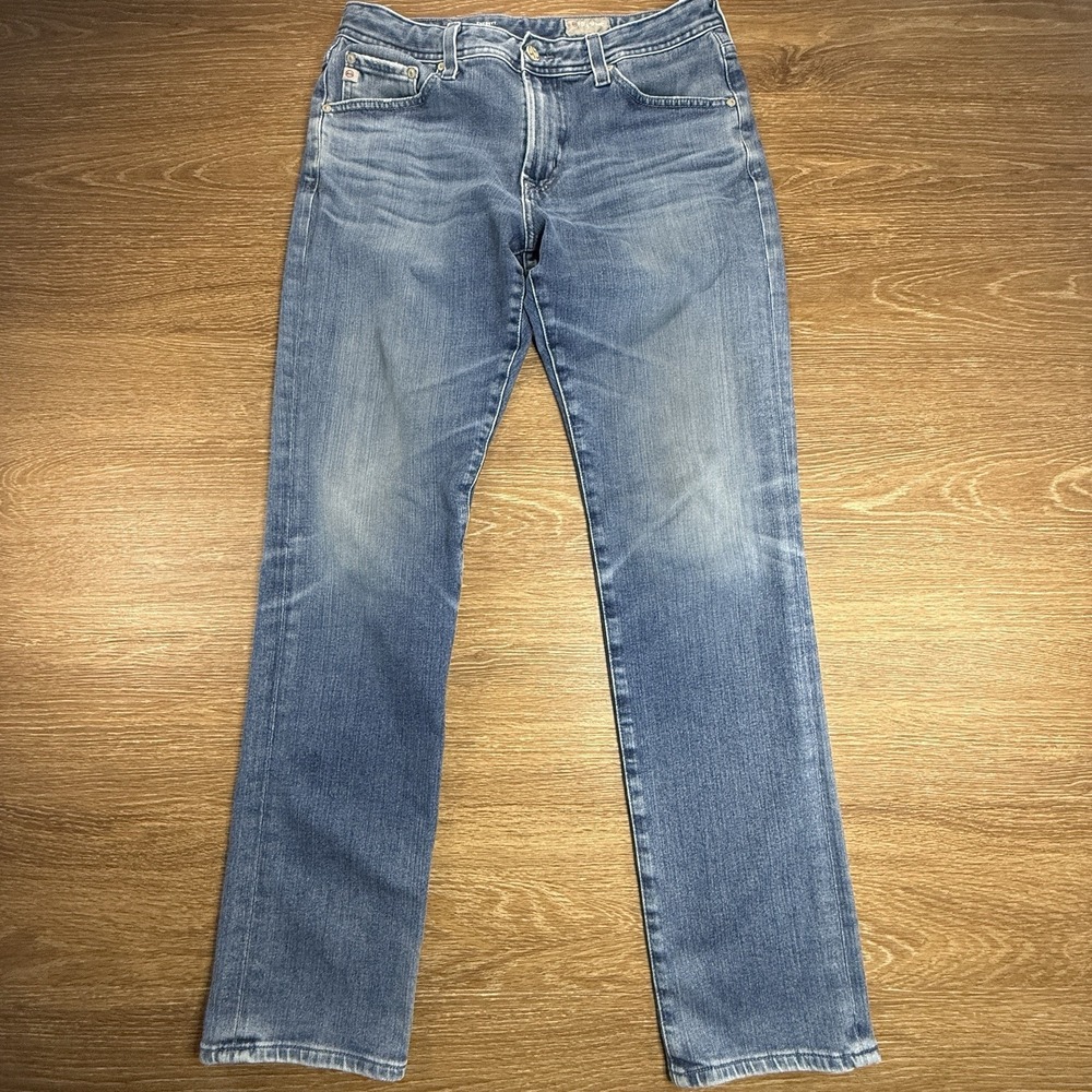 AG Jeans Everett Slim Straight Jeans Men's 31x33 Blue Premium Denim 360 Stretch